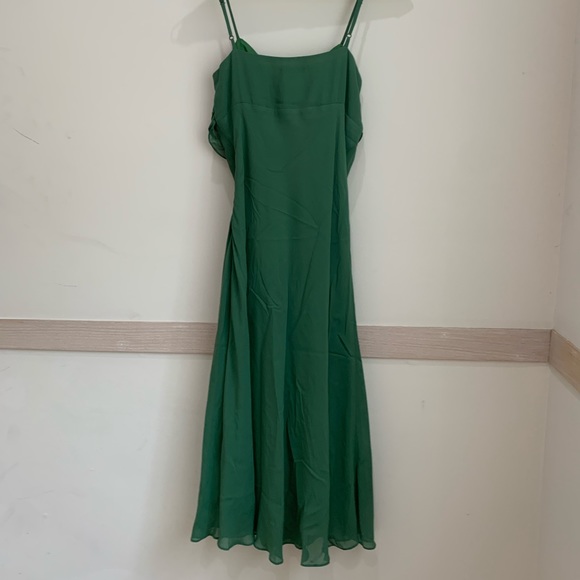 GREEN JACOB MID DRESS - Picture 3 of 7